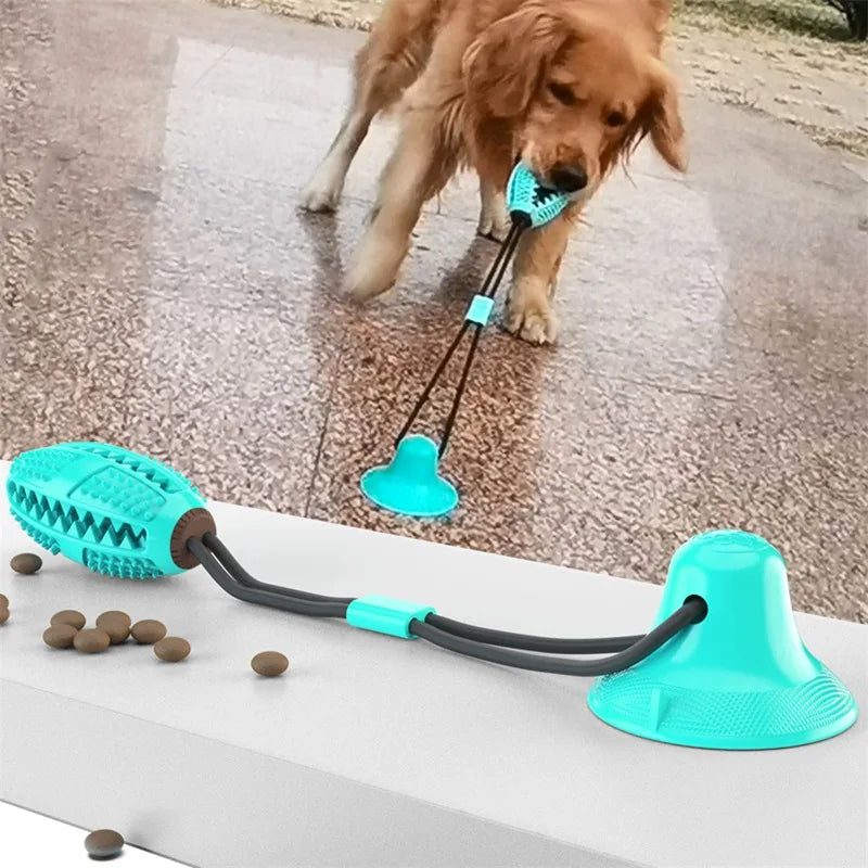 Suction Ball Interactive Dog Toy - King & Paws