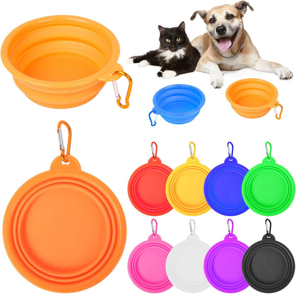 Tazones de cachorro portátiles para viajar