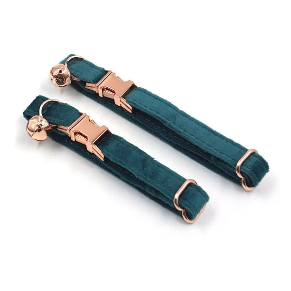 Velvet Custom Cat & Dog Collar
