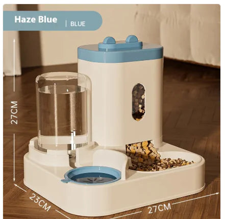 Automatic Pet Feeder Dog Basin Cat Bowl Supplies Water Dispenser - King & Paws