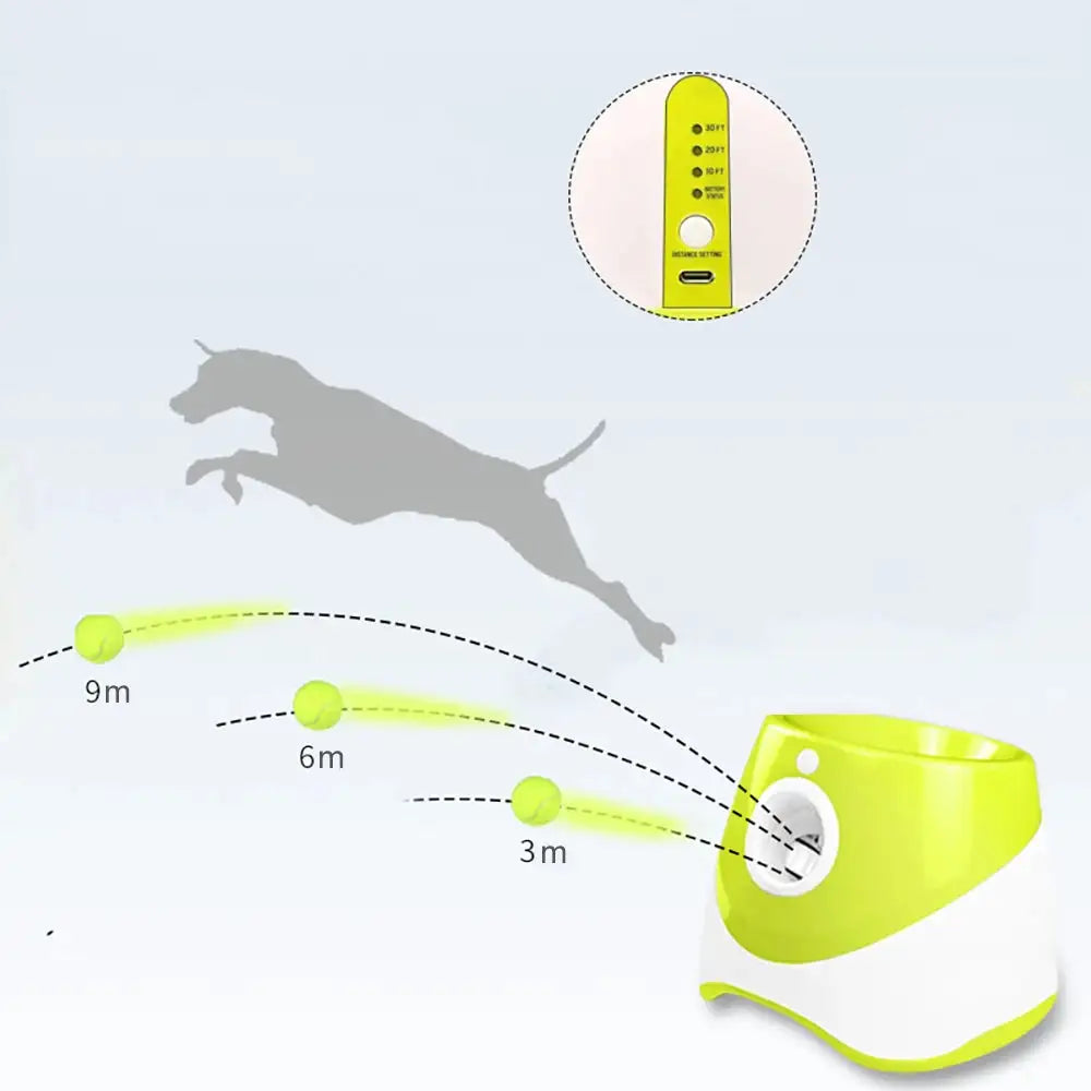 Automatic Tennis Ball Launcher - King & Paws
