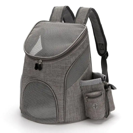 Ventilated Mesh Pet Backpack Carrier - King & Paws