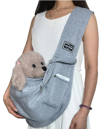 Portable Pet Dog Sling Carrier Shoulder Bag (One Piece) - King & Paws