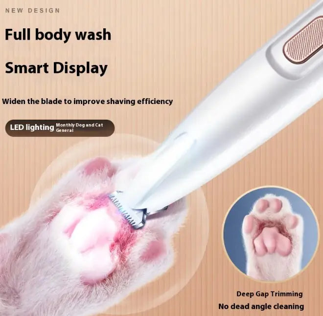 Pets Paw Trimmer w/LED Light - King & Paws