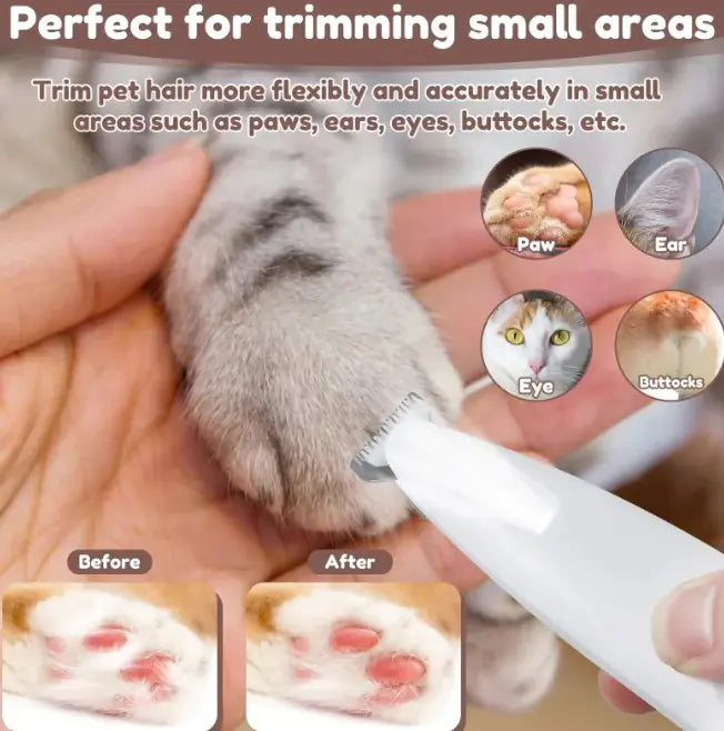 Pets Paw Trimmer w/LED Light - King & Paws