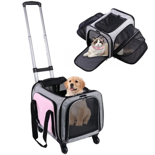 Easy Glide Pet Travel Carrier - King & Paws