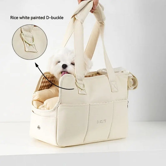 Luxury Pet Carrier Bag for Small Dogs and Cats (One Piece) - King & Paws