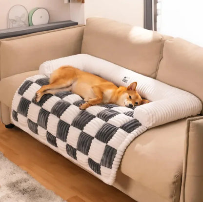 Cozy Plush Pet Bed - King & Paws