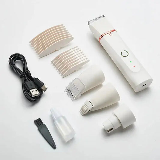 4 in 1 Electric Pet Hair Grooming Tool - King & Paws