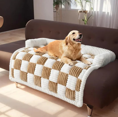 Cozy Plush Pet Bed - King & Paws